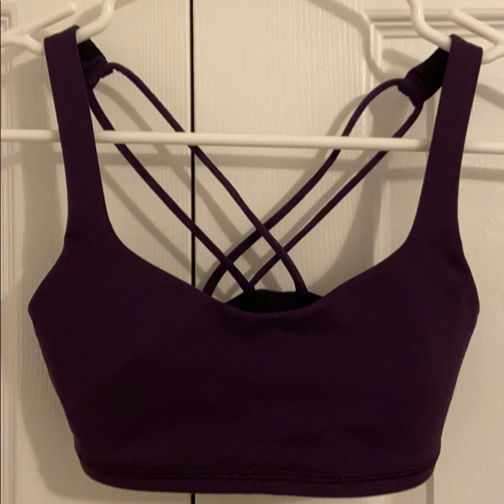 Purple Lululemon Sports Bra